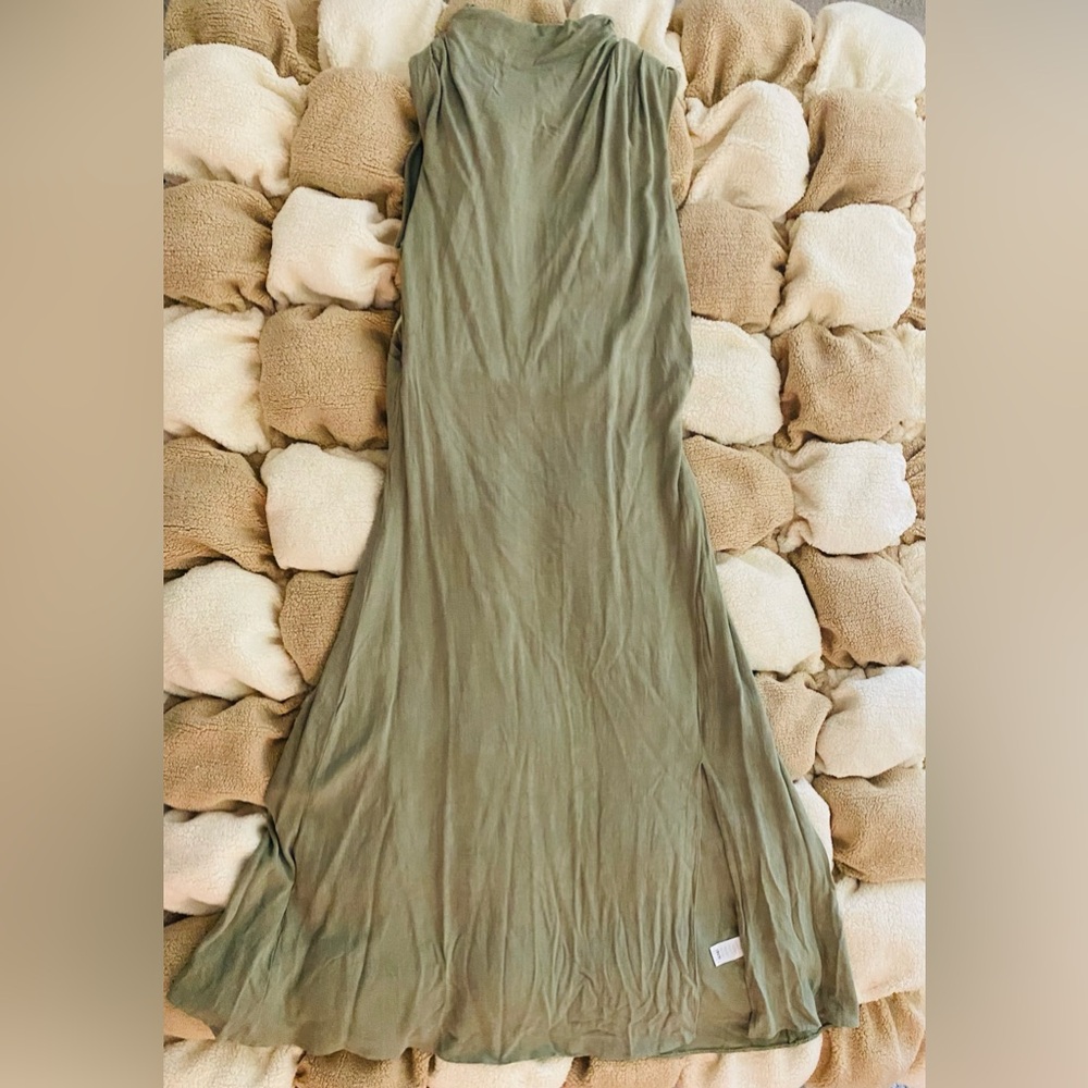 Olive Green Maxi Dress